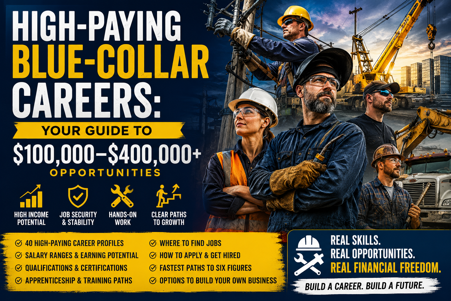 High-Paying Blue-Collar Careers: Your Guide to $100,000–$400,000+ Opportunities