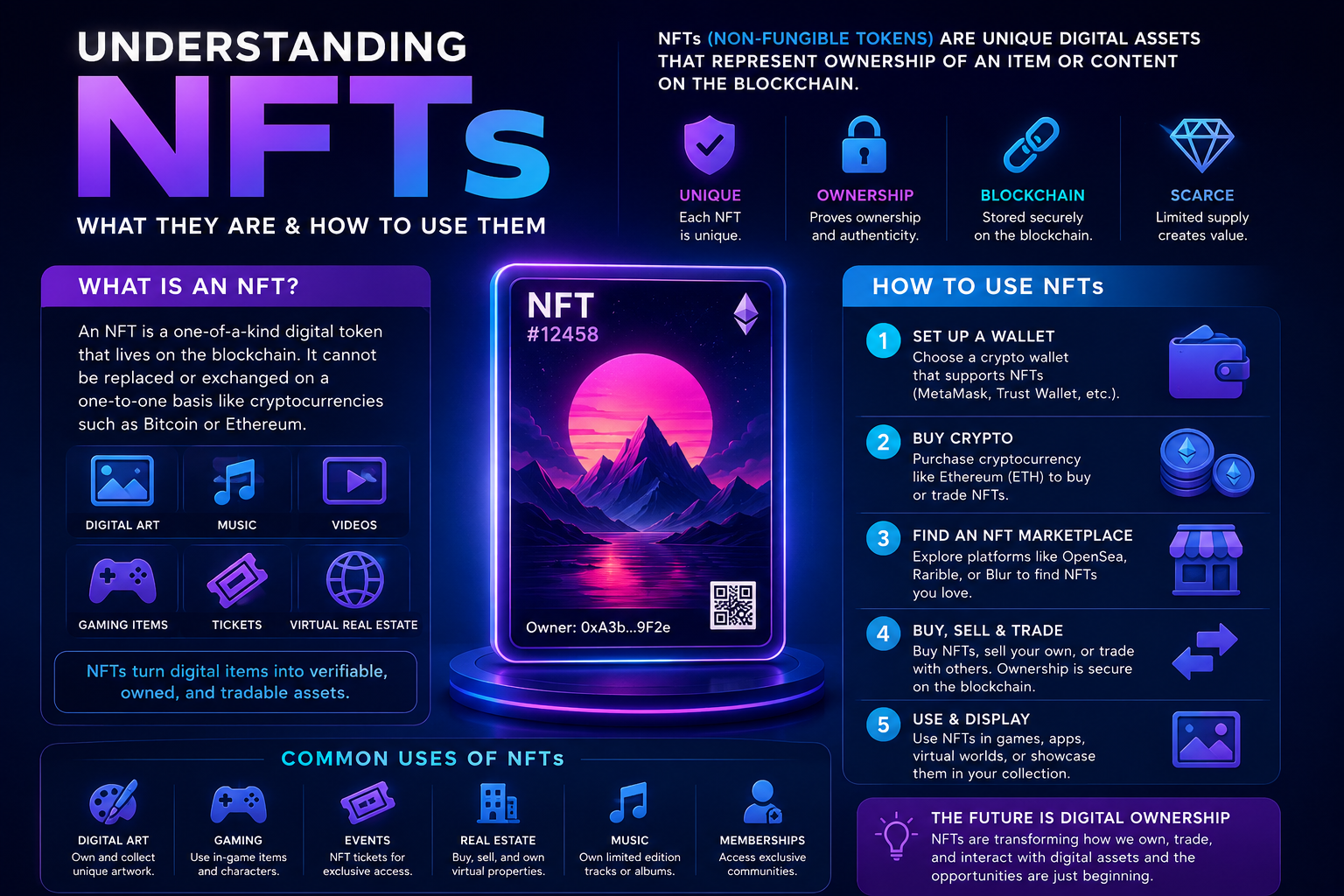 Understanding NFTs — What They Are & How To Use Them
