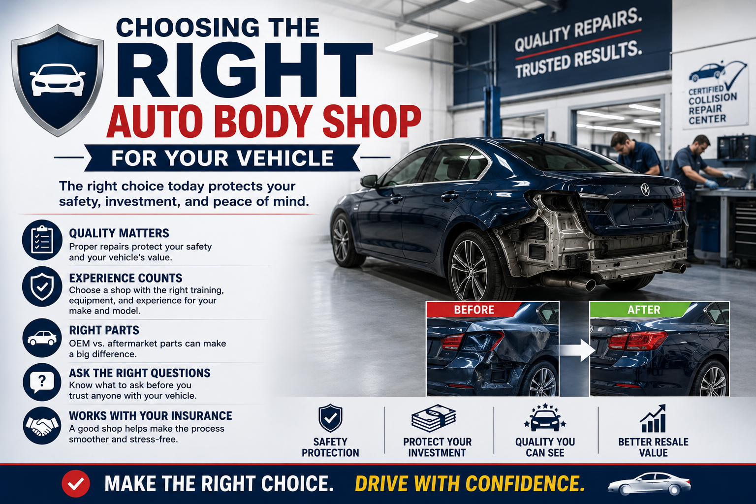 Auto Body Shop Savvy: Picking the Perfect Fixer-Upper for Your Ride