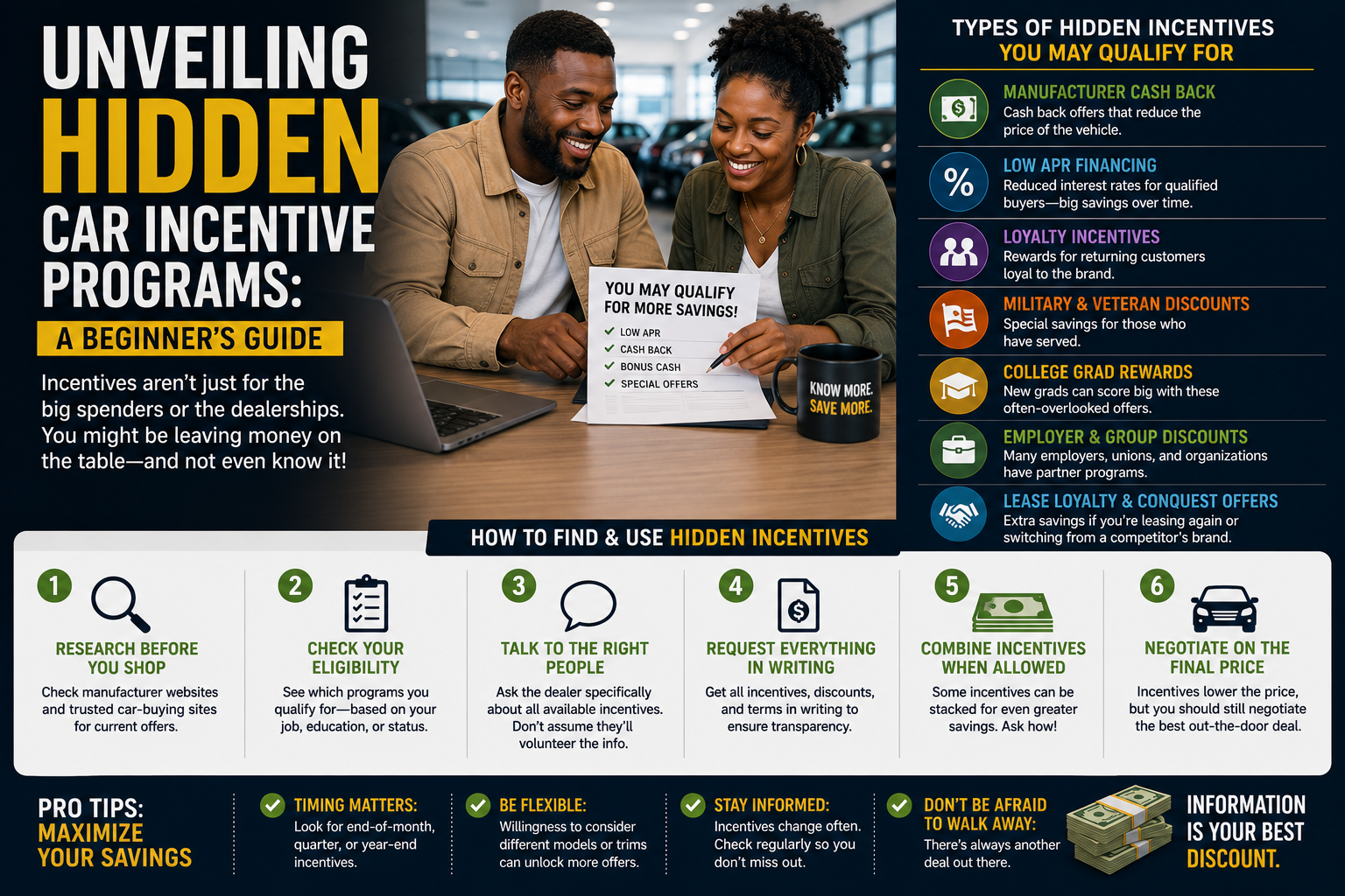 Unveiling Hidden Car Incentive Programs: A Beginner's Guide